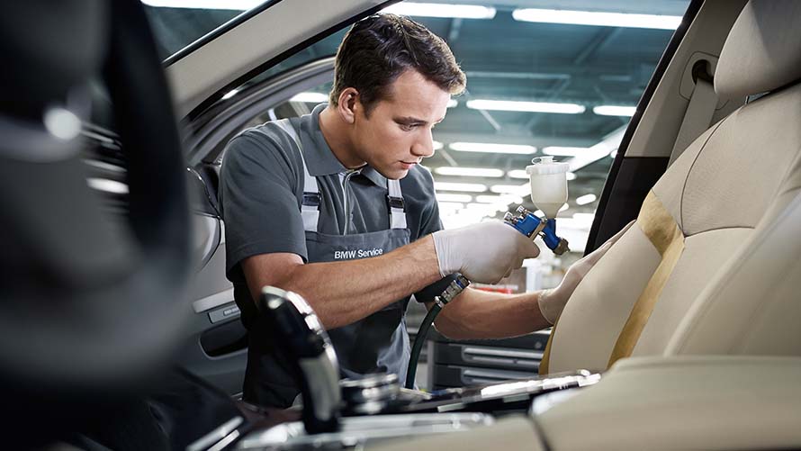 BMW Interior, Kratzer, BMW Service, Servicetermin