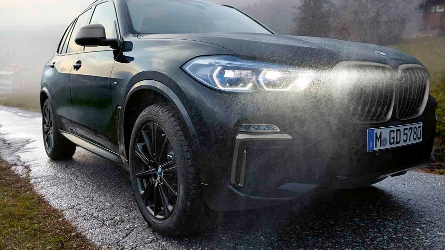 BMW X3, BMW X5, SUV, BMW Fahrzeug, Regen, kalte Jahreszeit