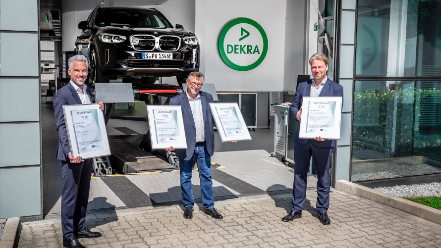 Auditierung, Nachhaltigkeitszertifikat, DEKRA, BMW Niederlassung Frankfurt