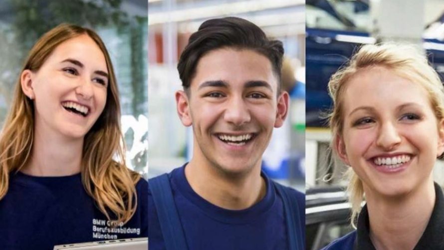 Auszubildende, BMW Niederlassung Frankfurt