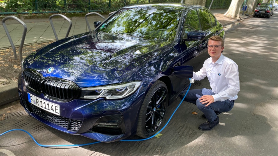 Janis Loew, Plug-in Hybrid, BMW Framkfurt, Grüneburgpark, 330e