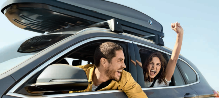 Urlaub, Dachbox, Dachträger, BMW Original Zubehör, BMW, Service 
